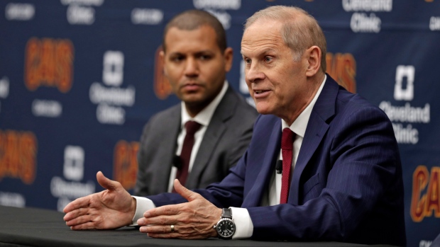 John Beilein Koby Altman, The Canadian Press John Beilein Koby Altman