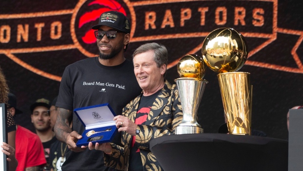 Kawhi Leonard, John Tory, The Canadian Press Kawhi Leonard, John Tory