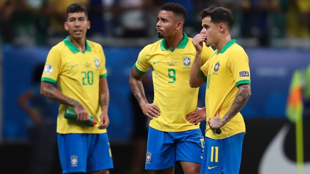 Roberto Firmino Gabriel Jesus Philippe Coutinho