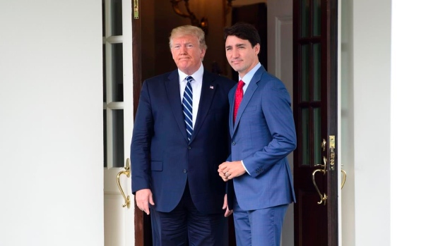Donald Trump Justin Trudeau, The Canadian Press Donald Trump Justin Trudeau