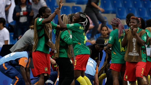 Cameroon Celebrates, The Canadian Press Cameroon Celebrates