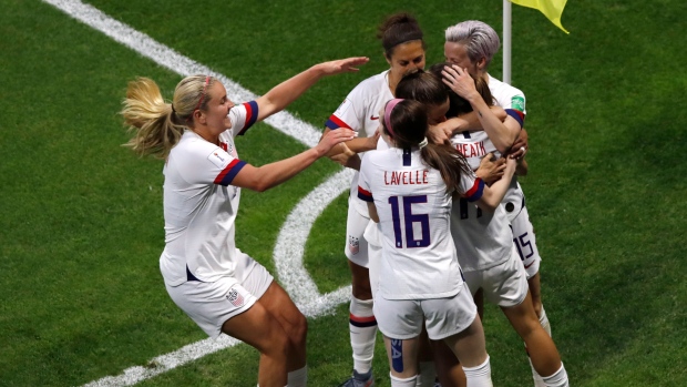 United States celebrates, The Canadian Press United States celebrates