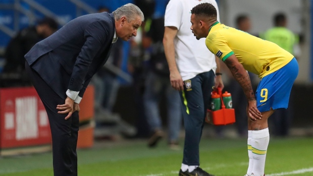 Tite Gabriel Jesus, The Canadian Press Tite Gabriel Jesus
