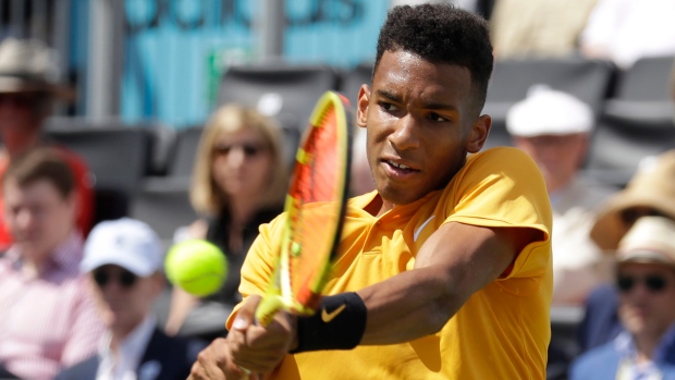 Felix Auger-Aliassime, The Canadian Press Felix Auger-Aliassime