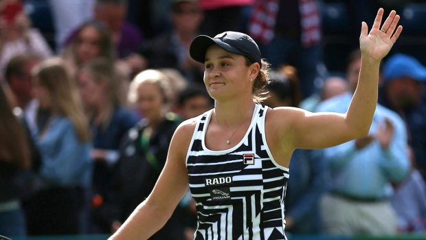 Ashleigh Barty, The Canadian Press Ashleigh Barty