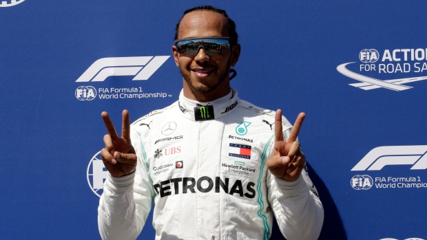 Lewis Hamilton, The Canadian Press Lewis Hamilton