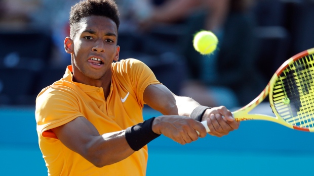 Felix Auger-Aliassime, The Canadian Press Felix Auger-Aliassime
