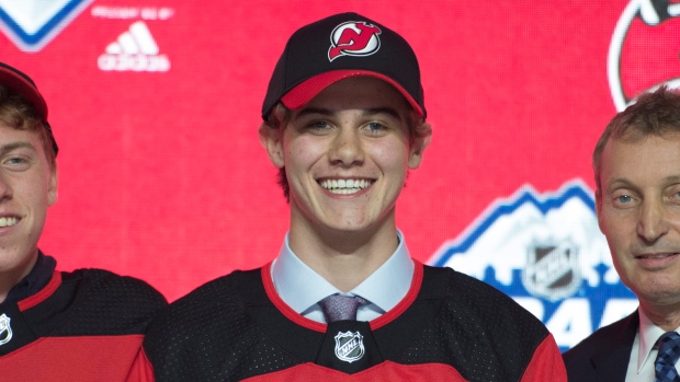 Devils' No. 1 pick Jack Hughes signs entry-level contract