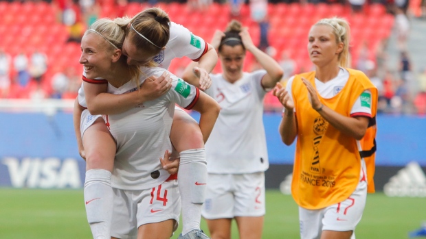 England Celebrates, The Canadian Press England Celebrates