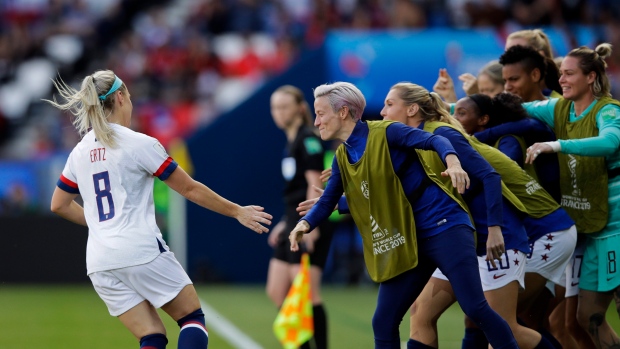 Julie Ertz, The Canadian Press Julie Ertz