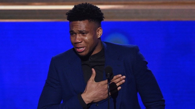 Giannis Antetokounmpo, The Canadian Press Giannis Antetokounmpo