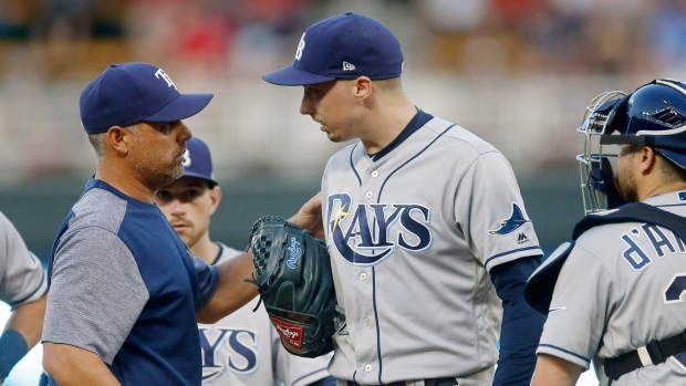 Kevin Cash Blake Snell, The Canadian Press Kevin Cash Blake Snell