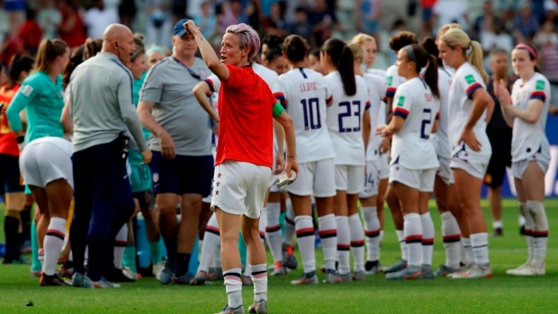 Megan Rapinoe, The Canadian Press Megan Rapinoe