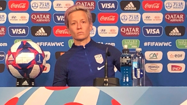 Megan Rapinoe, The Canadian Press Megan Rapinoe