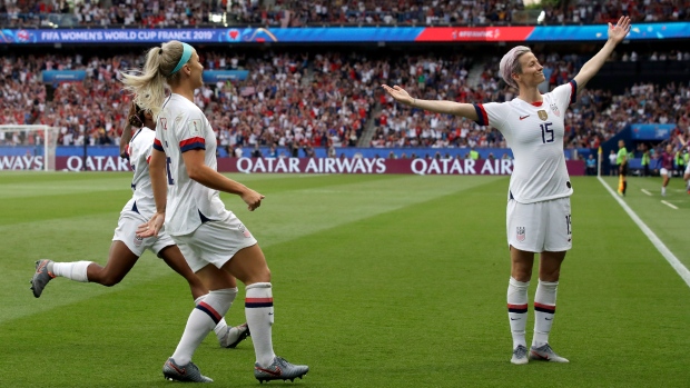 Megan Rapinoe, The Canadian Press Megan Rapinoe