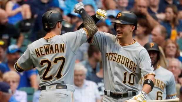 Kevin Newman Bryan Reynolds Pittsburgh Pirates, The Canadian Press Kevin Newman Bryan Reynolds Pittsburgh Pirates
