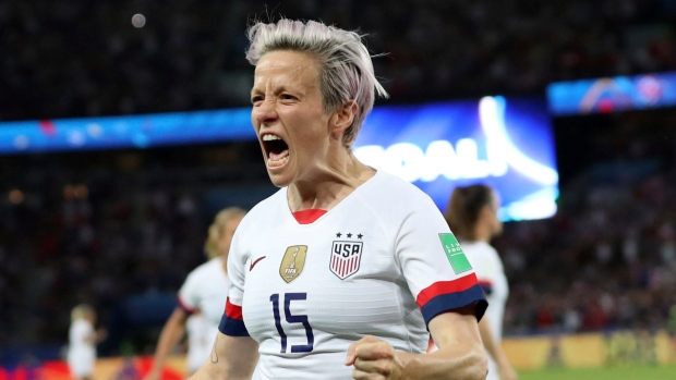 Megan Rapinoe, The Canadian Press Megan Rapinoe