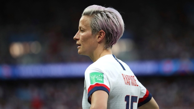 Megan Rapinoe, The Canadian Press Megan Rapinoe
