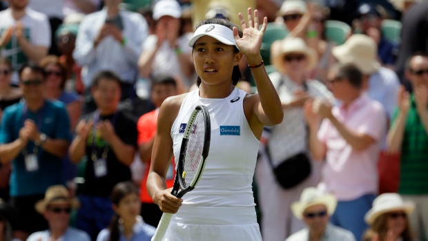 Zhang Shuai, The Canadian Press Zhang Shuai