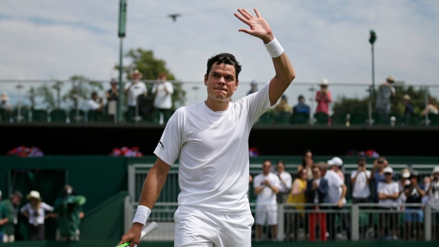 Milos Raonic, The Canadian Press Milos Raonic