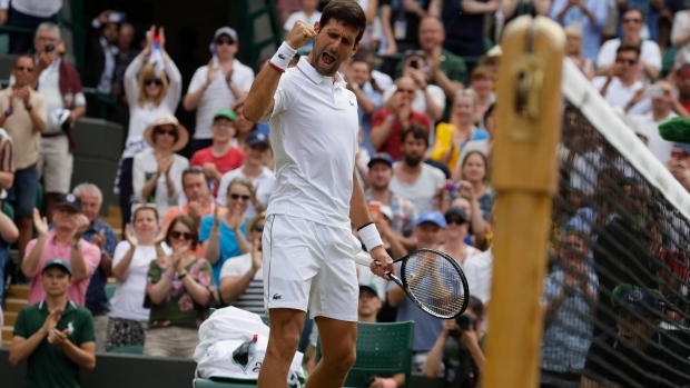Novak Djokovic, The Canadian Press Novak Djokovic