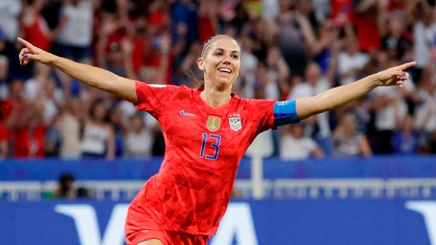 Alex Morgan, The Canadian Press Alex Morgan