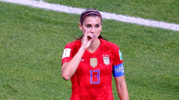 Alex Morgan , The Canadian Press Alex Morgan