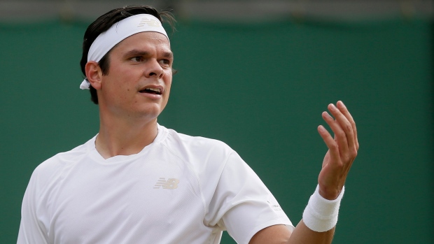 Milos Raonic, The Canadian Press Milos Raonic