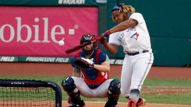 Vladimir Guerrero Jr completes father-son double with Home Run Derby title, MLB