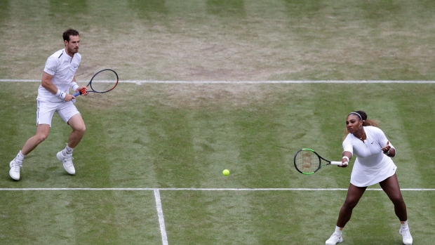 Andy Murray and Serena Williams, The Canadian Press Andy Murray and Serena Williams