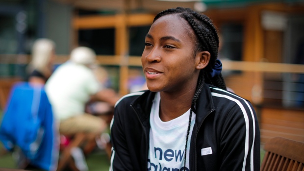Coco Gauff, The Canadian Press Coco Gauff
