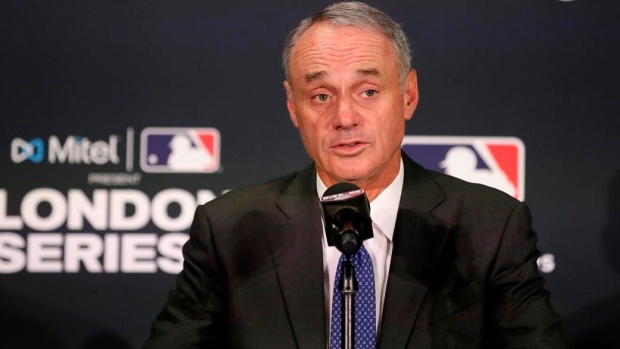Rob Manfred, The Canadian Press Rob Manfred