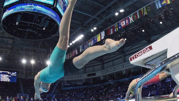 Penny Oleksiak, The Canadian Press Penny Oleksiak