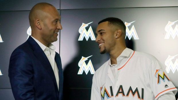 Derek Jeter, Victor Victor Mesa, The Canadian Press Derek Jeter, Victor Victor Mesa