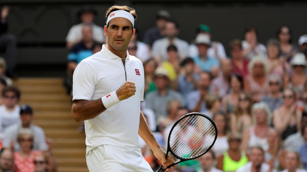 Roger Federer, The Canadian Press Roger Federer