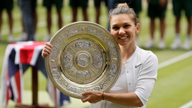 Simona Halep, The Canadian Press Simona Halep