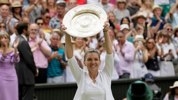 Simona Halep, The Canadian Press Simona Halep