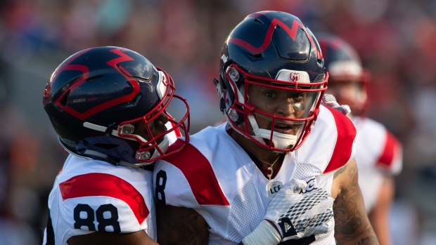 Malcolm Carter and Vernon Adams Jr. , The Canadian Press Malcolm Carter and Vernon Adams Jr.