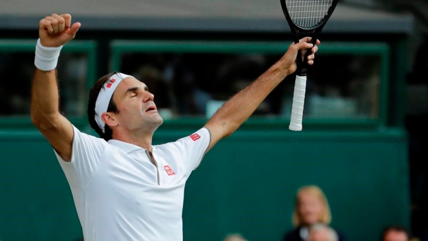 Roger Federer , The Canadian Press Roger Federer