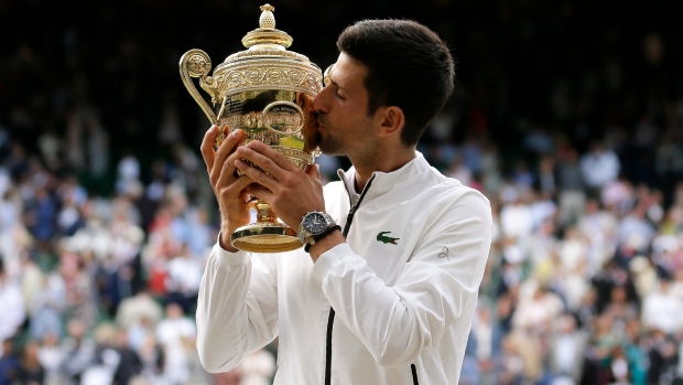 Novak Djokovic, The Canadian Press Novak Djokovic