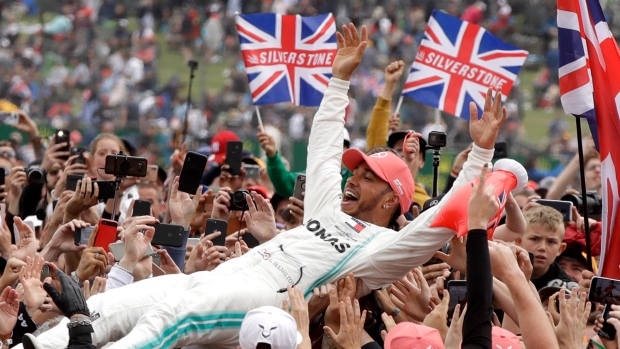 Lewis Hamilton, The Canadian Press Lewis Hamilton