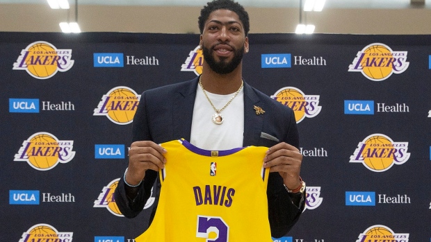 Anthony Davis, The Canadian Press Anthony Davis
