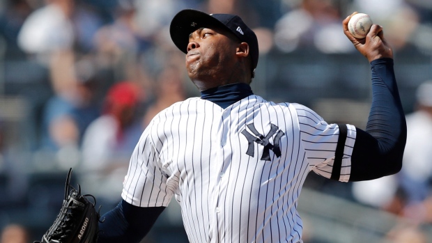 Aroldis Chapman, The Canadian Press Aroldis Chapman