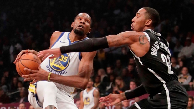 Kevin Durant Rondae Hollis-Jefferson, The Canadian Press Kevin Durant Rondae Hollis-Jefferson