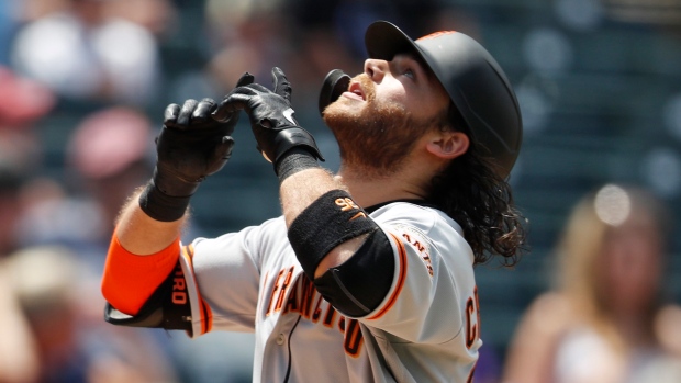 Brandon Crawford, The Canadian Press Brandon Crawford