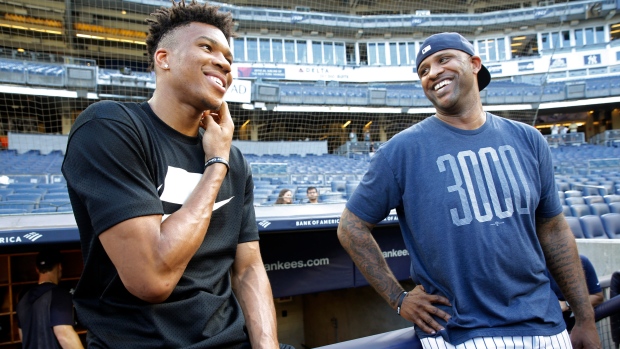 Giannis Antetokounmpo CC Sabathia