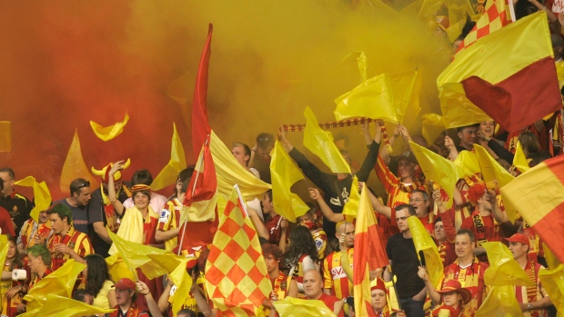 KV Mechelen supporters, The Canadian Press KV Mechelen supporters