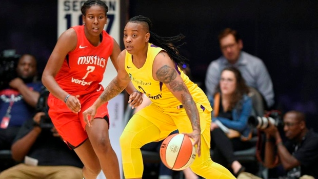 Riquna Williams, The Canadian Press Riquna Williams