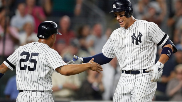 Aaron Judge Gleyber Torres, The Canadian Press Aaron Judge Gleyber Torres