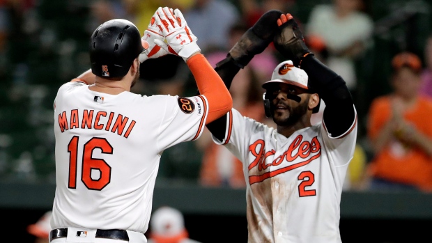 Trey Mancini Jonathan Villar, The Canadian Press Trey Mancini Jonathan Villar